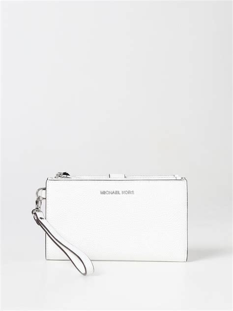 michael kors wallet men white|Michael Kors outlet white purse.